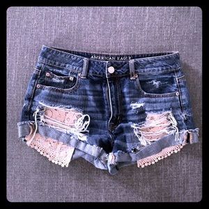 AE Denim Shorts! 💙🌊